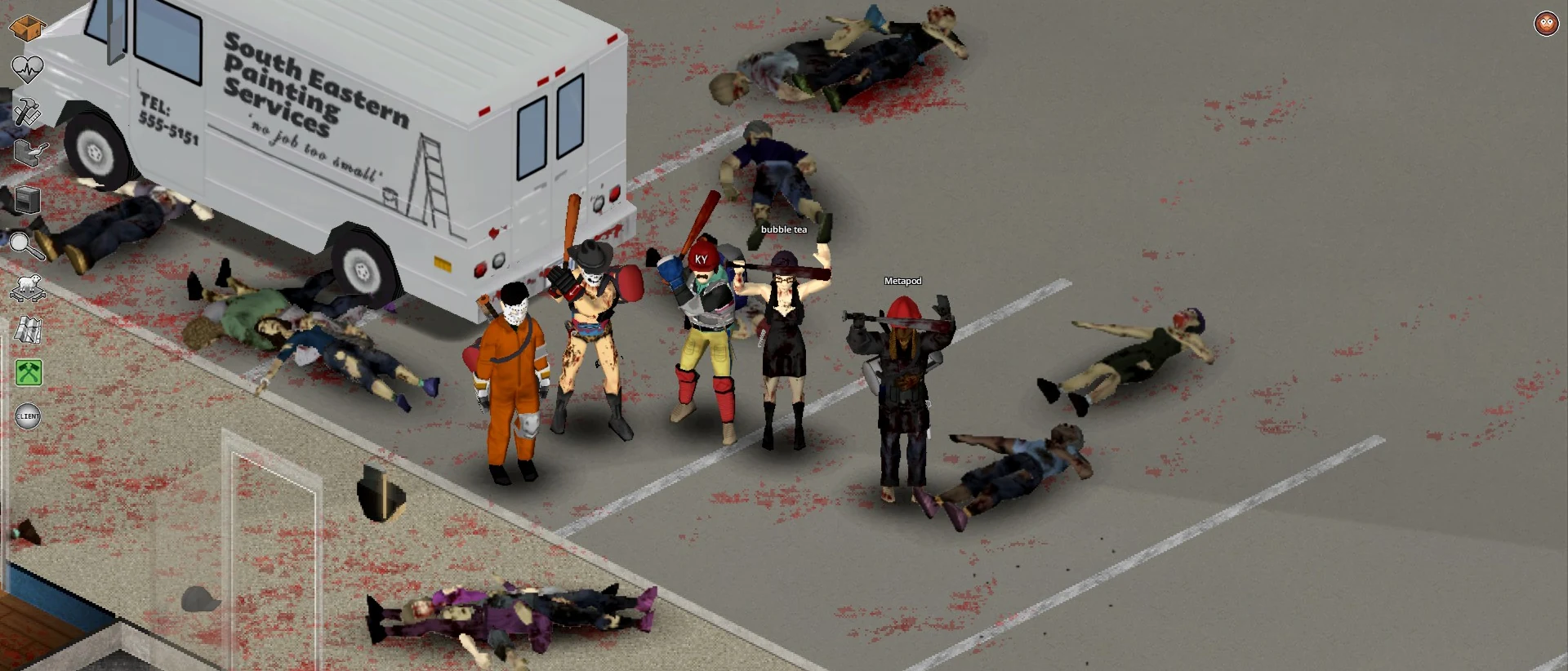 Лучшее оружие в Project Zomboid Build 42