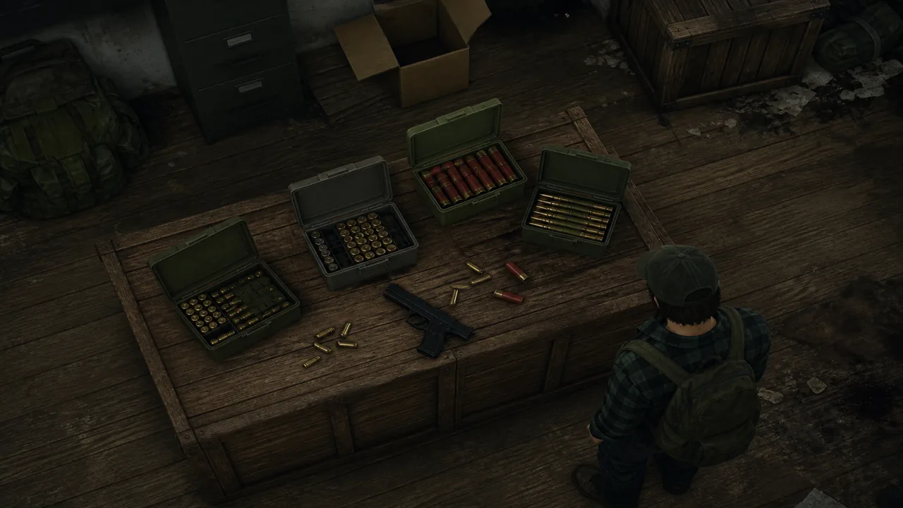 Патроны в Project Zomboid Build 42 — где найти и какие бывают