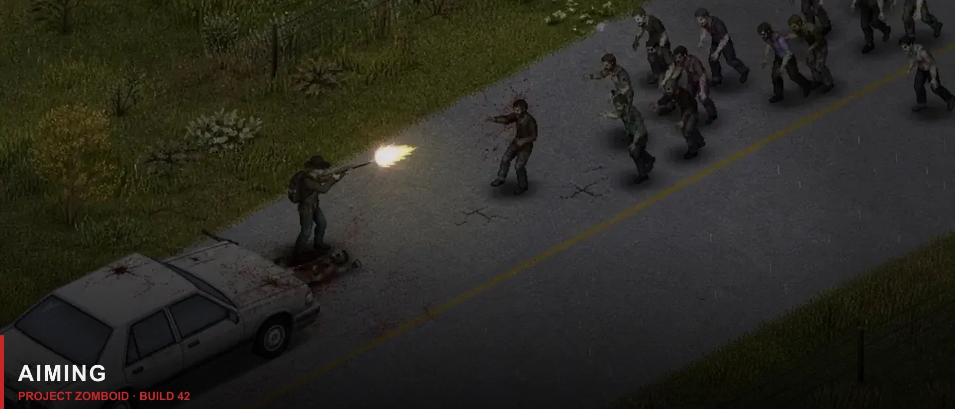 Прокачка перезарядки (Reloading) огнестрельного оружия в Project Zomboid Build 42